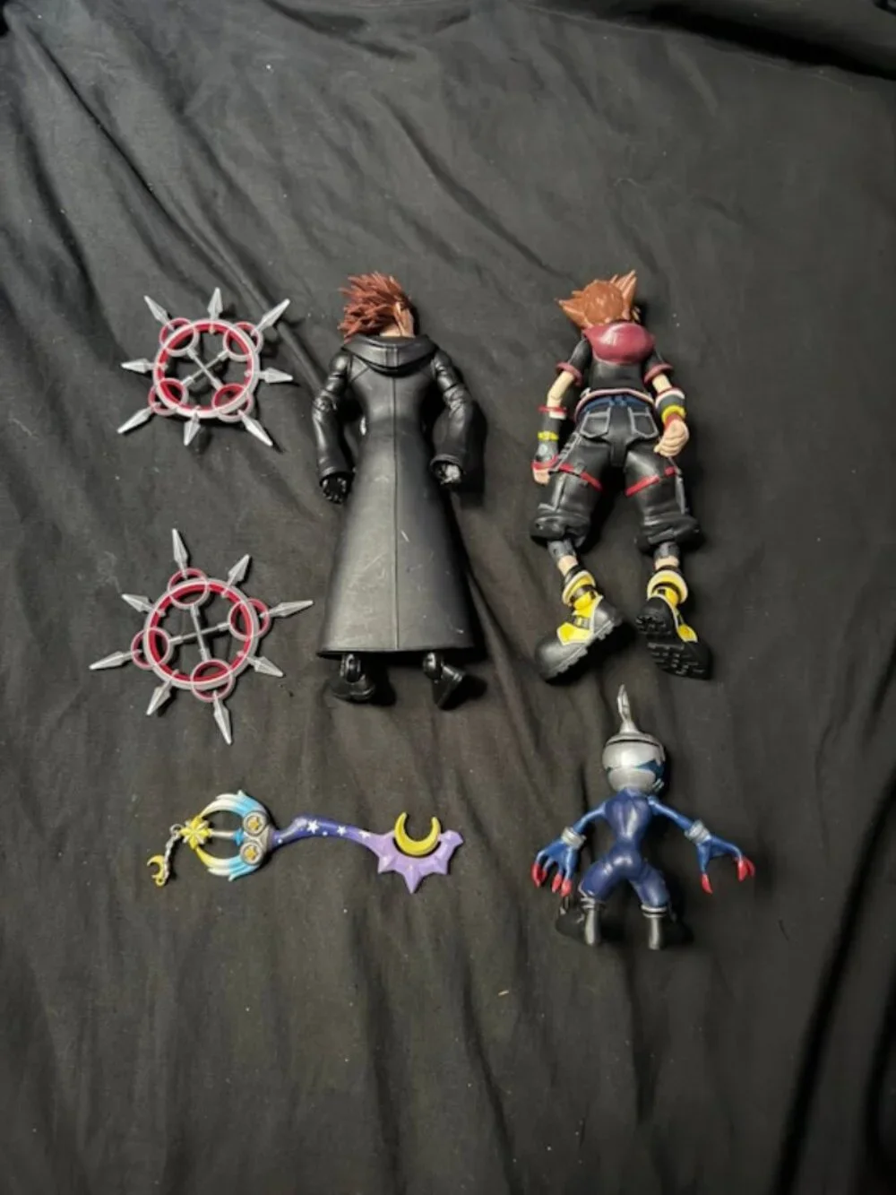 Kingdom Hearts action figures Lot of 3
